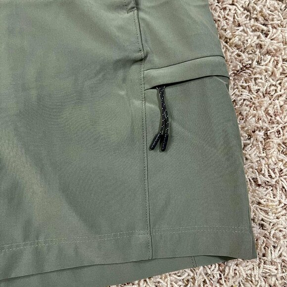 Legendary Outfitters Men’s Cargo Tech Shorts Green, Size 34 (New) - Picture 9 of 12